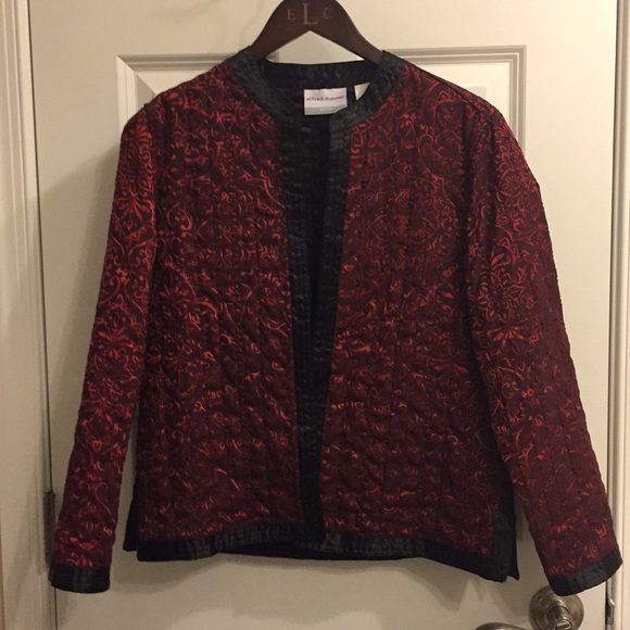 Dressy Open Blazer by Alfred Dunner - Picture 2 of 7